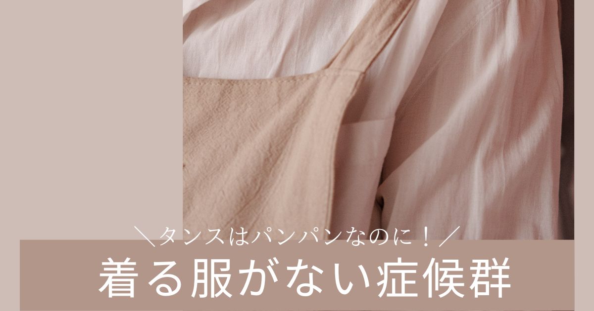 着る服がない